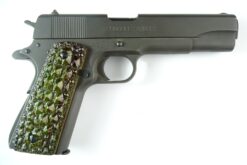 Alternative view of 1911 Gator Grips in Lignum Vitae