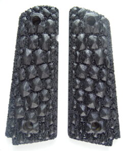 1911 Gator Grips in Ebony wood