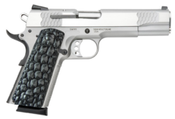 Alternative view of 1911 Gator Grips in Ebony wood