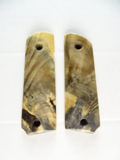 Browning 1911-22 stabilized Buckeye Burl grips