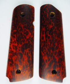 1911 AAA cocobolo *BURL* wood grips, smooth
