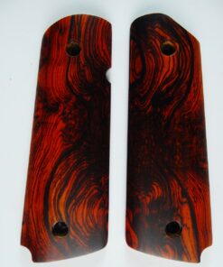 1911 AAA cocobolo *BURL* wood grips, smooth
