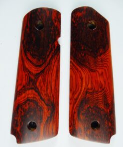 1911 AAA cocobolo *BURL* wood grips, smooth