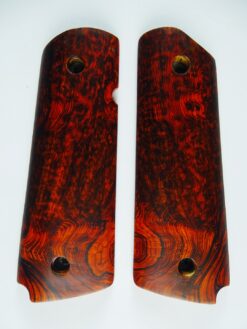 1911 AAA cocobolo *BURL* wood grips, smooth
