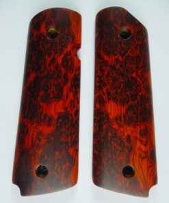 1911 AAA cocobolo *BURL* wood grips, smooth