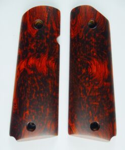 1911 AAA cocobolo *BURL* wood grips, smooth