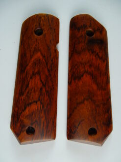 1911 AAA cocobolo wood grips, smooth, Bobtail