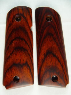 1911 Officer AAA cocobolo wood grips, smooth