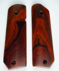 1911 AAA cocobolo wood grips, smooth, Bobtail