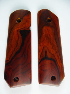 1911 AAA cocobolo wood grips, smooth, Bobtail