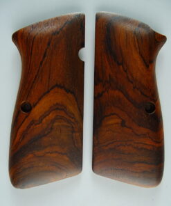 Hi-Power AAA cocobolo wood grips, smooth