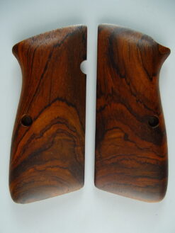 Hi-Power AAA cocobolo wood grips, smooth