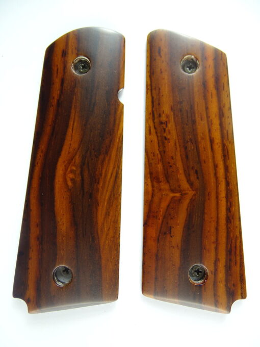 1911 Ultra Thin AAA cocobolo wood grips, smooth finish