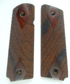1911 Ultra Thin AAA cocobolo wood grips, checkered