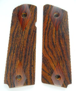1911 Ultra Thin AAA cocobolo wood grips, checkered