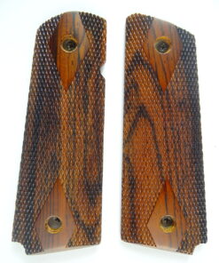 1911 Ultra Thin AAA cocobolo wood grips, checkered