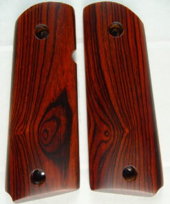 1911 Officer AAA cocobolo wood grips, smooth