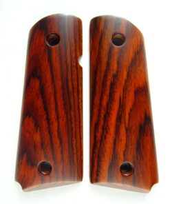 1911 Officer AAA cocobolo wood grips, smooth