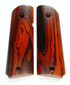 1911 Officer AAA cocobolo wood grips, smooth