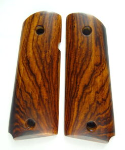 1911 Officer AAA cocobolo wood grips, smooth