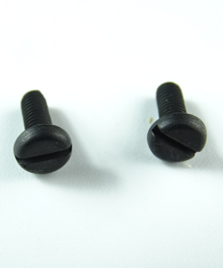 Browning Hi-Power slotted head screws-Black steel.  Set of 2.