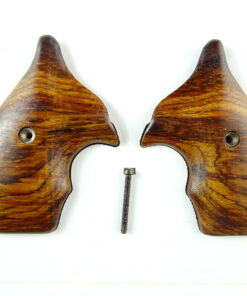Smith and Wesson J-frame grips in cocobolo, smooth