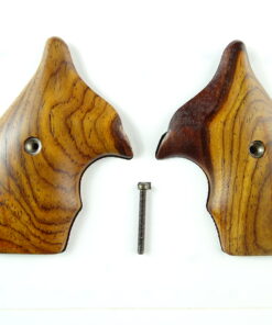 Smith and Wesson J-frame grips in cocobolo, smooth