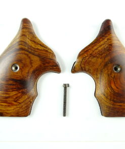 Smith and Wesson J-frame grips in cocobolo, smooth