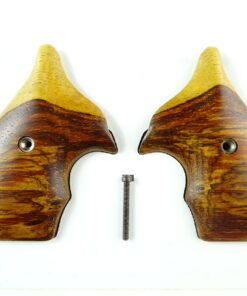 Smith and Wesson J-frame grips in cocobolo, smooth