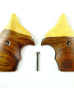 Smith and Wesson J-frame grips in cocobolo, smooth