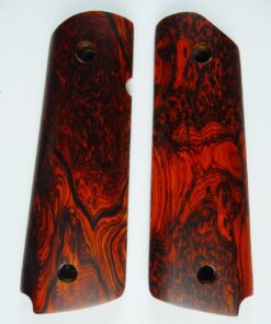 1911 AAA cocobolo *BURL* wood grips, smooth