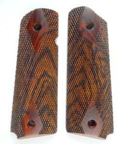1911 AAA cocobolo wood grips, checkered
