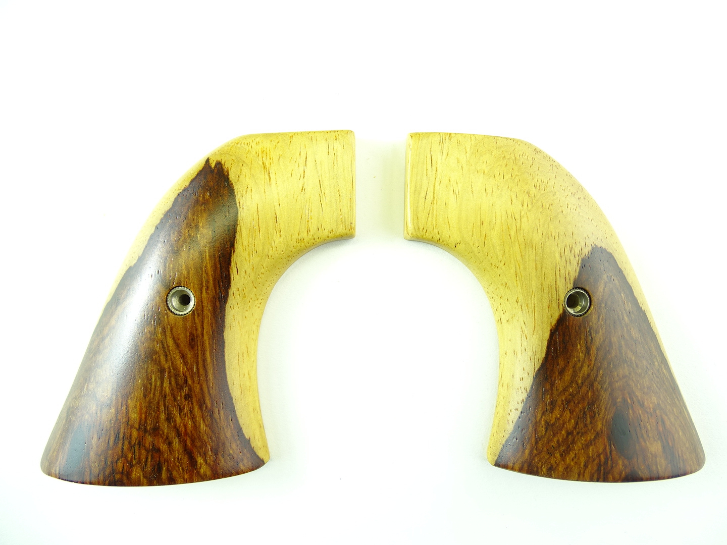 Pietta Cimarron Pistolero Pistol Grips – Pearl / Gold Leaf Plastic – Unbranded