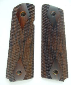 1911 Ultra Thin AAA cocobolo wood grips, checkered