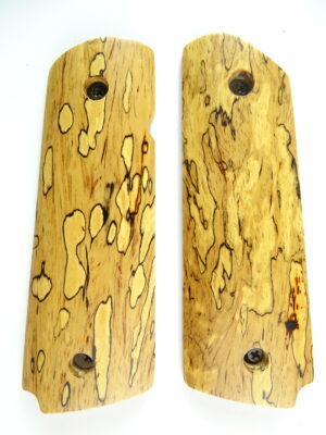 1911 Spalted cocobolo dorado wood grips, smooth