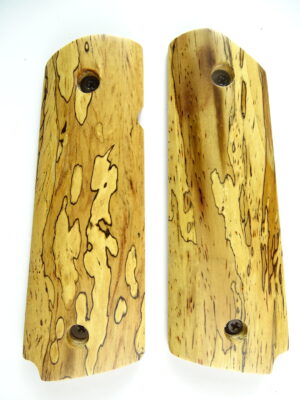 1911 Spalted cocobolo dorado wood grips, smooth