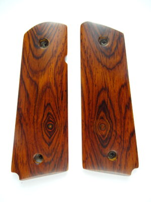 1911 Ultra Thin AAA cocobolo wood grips, smooth finish,