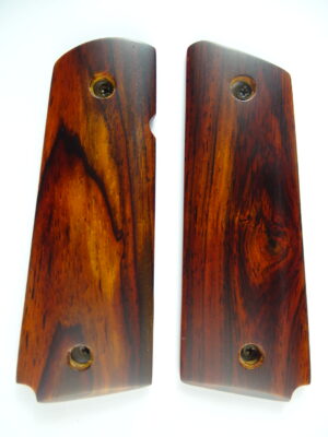 1911 Ultra Thin AAA cocobolo wood grips, smooth finish