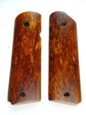 1911 AAA cocobolo *BURL* wood grips, smooth