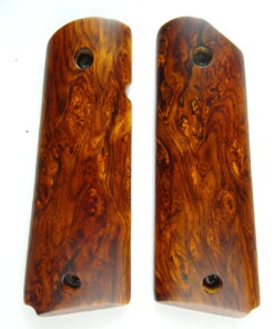 1911 AAA cocobolo *BURL* wood grips, smooth