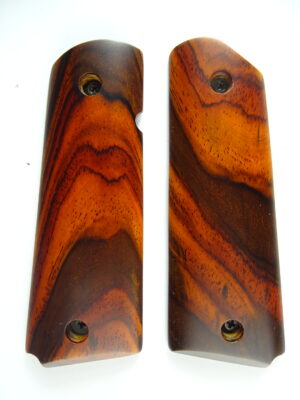 1911 AAA cocobolo wood grips, smooth
