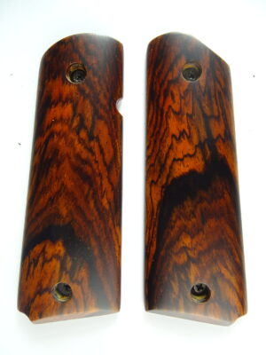 1911 AAA cocobolo wood grips, smooth