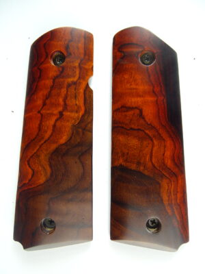1911 AAA cocobolo wood grips, smooth