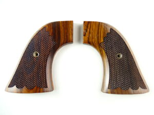 Pietta 1873 single action grips in cocobolo, checkered