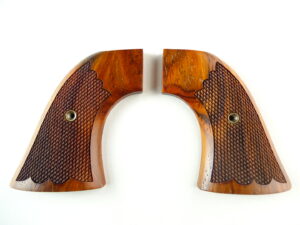 Pietta 1873 single action grips in cocobolo, checkered