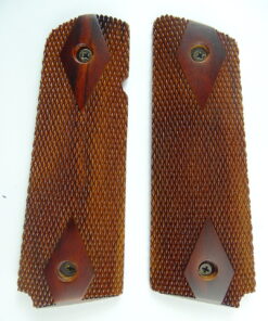 1911 Ultra Thin AAA cocobolo wood grips, checkered