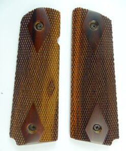 1911 Ultra Thin AAA cocobolo wood grips, checkered